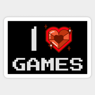 I love games Magnet